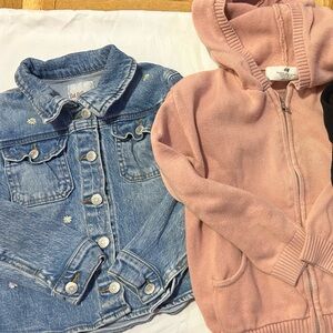 Puma Black and Pink Kids Hoodie
